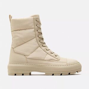 Zara Quilted Nylon High Tops